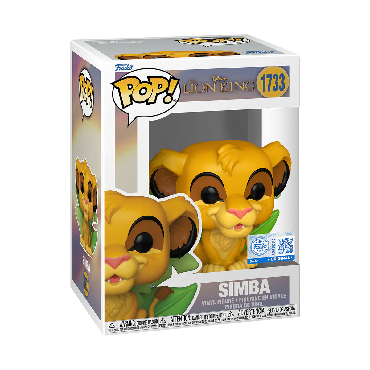 Funko Pop! Disney: The Lion King - Simba #1733 [Funko Special Edition - Specialty Series Exclusive] *PREORDER*