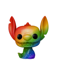 FUNKO POP! DISNEY: RAINBOW PRIDE - STITCH [DIAMOND COLLECTION] **BOXLUNCH EXCLUSIVE** #1045