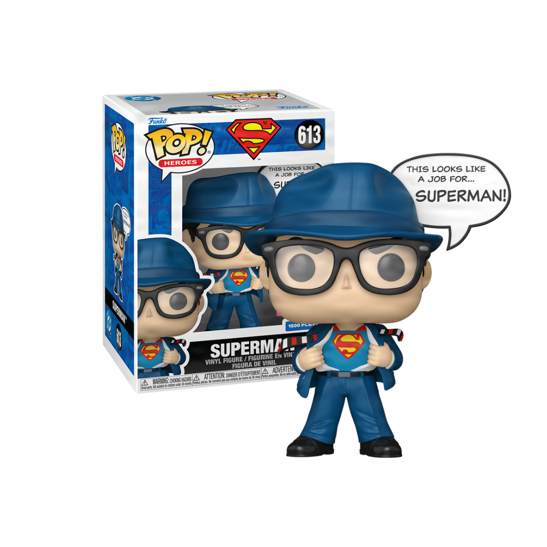 Funko Pop! DC: Superman - Superman (This Looks Like A Job For) #613 [2026 SHARED Spring Convention Exclusive - Limited Edition 1,500pcs] *PREORDER*