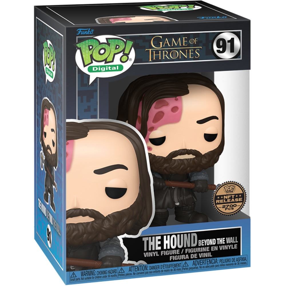 Funko Pop! Digital: Game of Thrones - The Hound Beyond the Wall (Legendary LE 2,700 PCS) #91