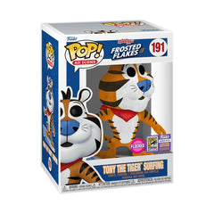 Funko Pop! Ad Icons: Frosted Flakes - Tony the Tiger (Flocked SDCC 2023 Exclusive LE2000 PCS) #191