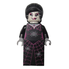 Spider Lady - Magenta Web Dress