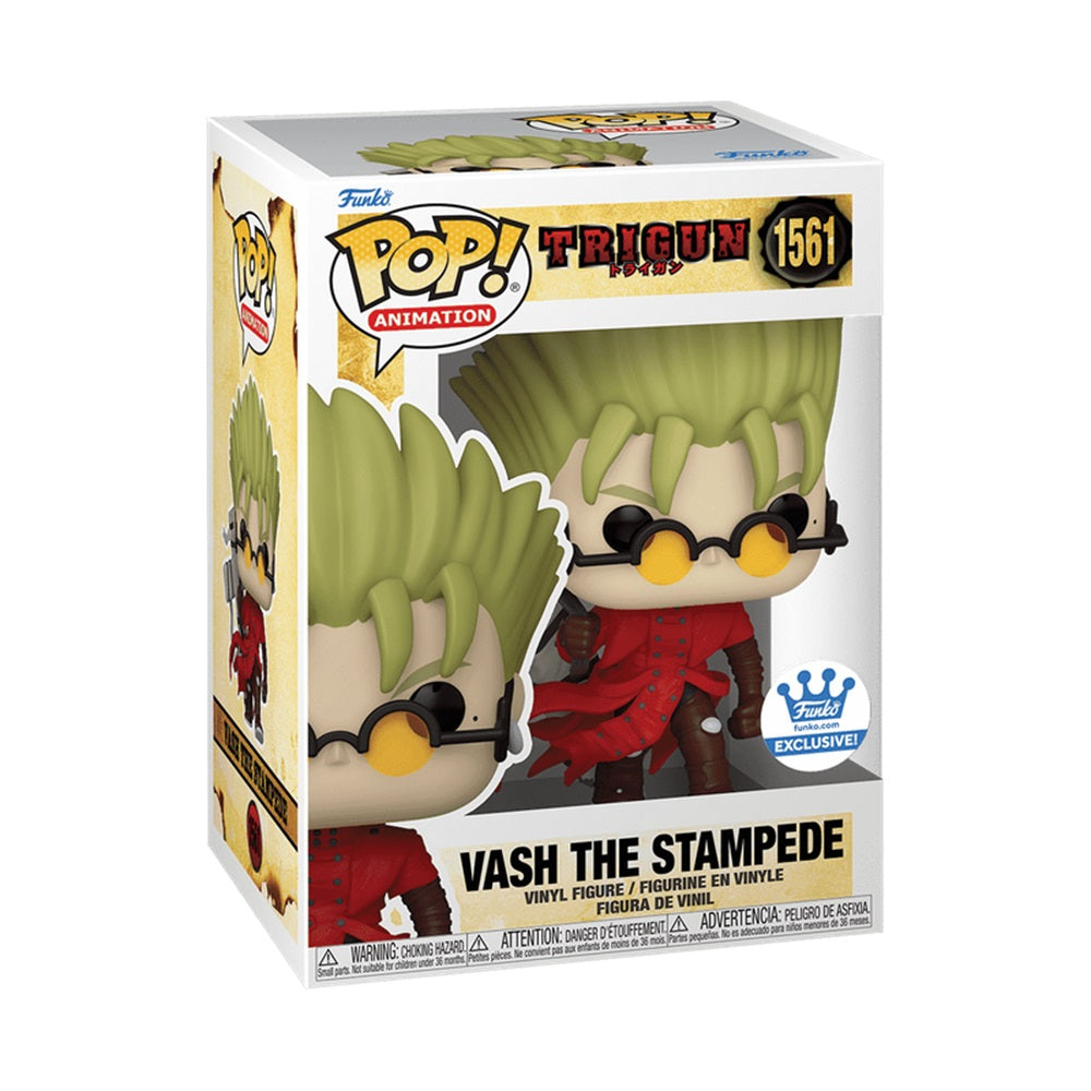 Funko Pop! Animation: Trigun - Vash the Stampede with Punisher Cross (Funko Shop Exclusive) #1561