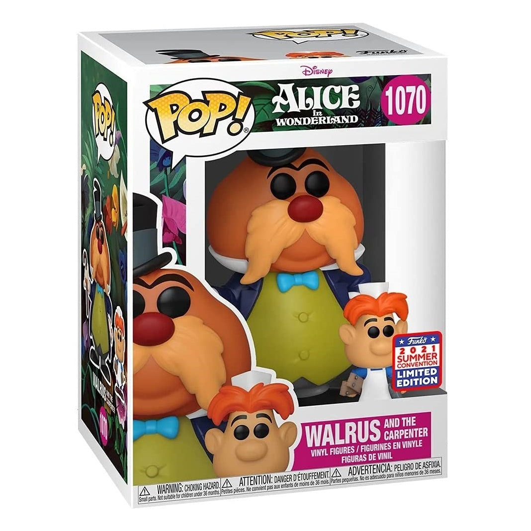 Funko Pop! Disney: Alice in Wonderland - Walrus and The Carpenter (2021 Summer Convention Exclusive) #1070