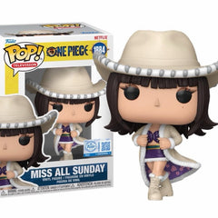 Funko Pop! Anime: One Piece (Live Action) - Miss All Sunday #1884 [Funko Special Edition]