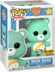 FUNKO POP! ANIMATION: CARE BEARS [40TH ANNIVERSARY] - WISH BEAR [DIAMOND COLLECTION] **HOT TOPIC EXCLUSIVE** #1207