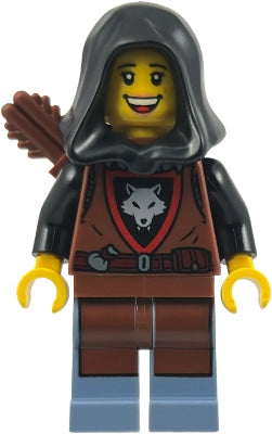 Wolfpack - Female, Black Hood, Quiver bdp281