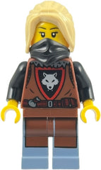 Wolfpack - Female, Tan Hair, Black Bandana bdp282