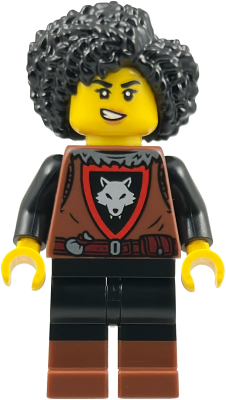 Wolfpack - Female, Black Legs with Reddish Brown Boots, Black Hair bdp283