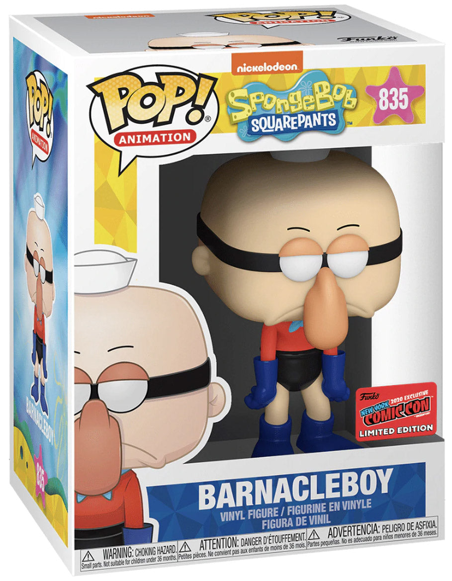 Funko Pop! Animation: Spongebob Squarepants - Barnacleboy (New York Comic Con 2020 Exclusive) #835