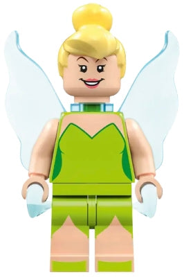 Tinker Bell - Minifigure, Trans-Light Blue Butterfly Wings dis086