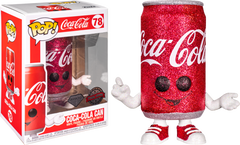 FUNKO POP AD ICON Coca-Cola Can Diamond Edition #78 Special Edition