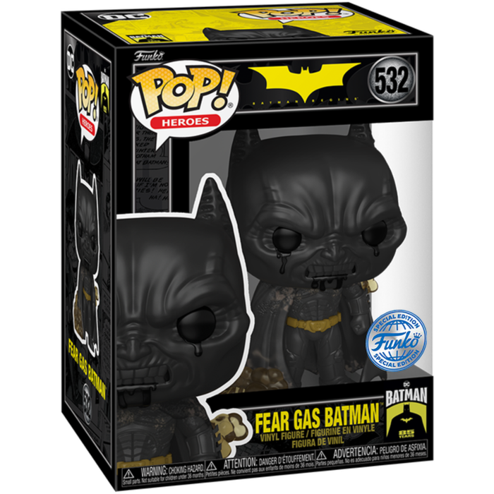 Funko Pop! Heroes: Batman Begins - Fear Gas Batman (Special Edition) #532