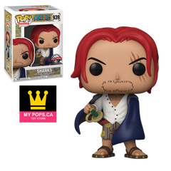 FUNKO POP! ANIMATION: ONE PIECE - SHANKS **SPECIAL EDITION MY POPS EXCLUSIVE** #939