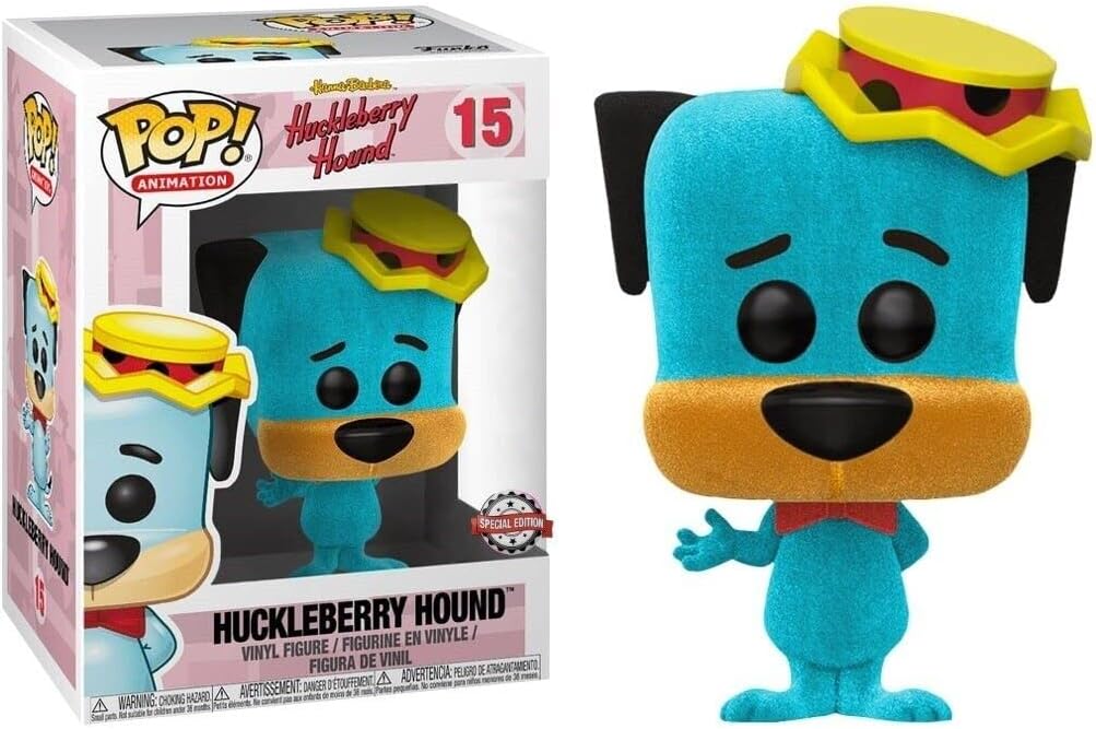 Funko Pop! Animation 26929 Huckleberry Hound - Flocked Special Edition #15