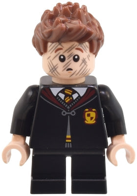 Seamus Finnigan - Gryffindor Robe Clasped, Black Short Legs hp491