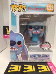 Funko Pop! Disney: Lilo & Stitch - Annoyed Stitch #1222 [SPECIAL ED.] AND [EE EXCLUSIVE]