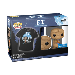 FUNKO POP! & TEE [MOVIE]: ET with REESES **WALMART EXCLUSIVE** [SMALL - XXL]