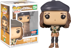 FUNKO POP! 2022 NYCC SHARED PARKS AND RECREATION MONA LISA  #1284