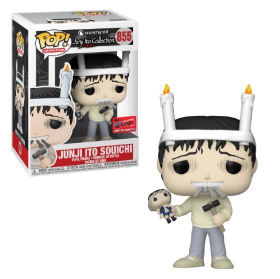 Funko Pop! Animation: Junji Ito Collection - Junji Ito Souichi - New York Comic Con 2020 Exclusive #855