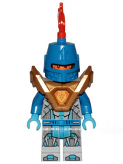 Royal Soldier / King's Guard - Blue Helmet with Eye Slit, Pearl Gold Armor nex148