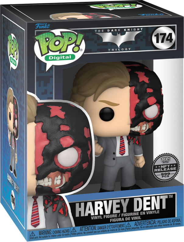 Funko Pop! Digital: The Dark Knight Trilogy - Harvey Dent Grail (LE 999 PCS) #174