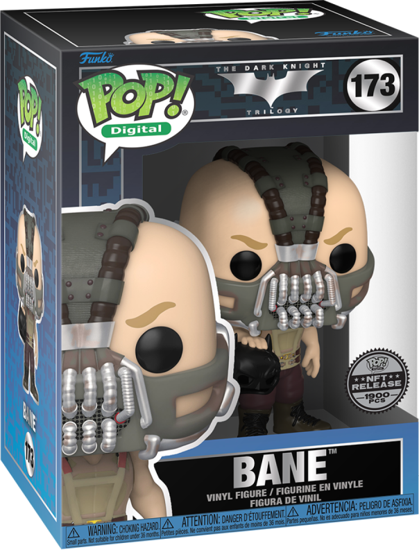 Funko Pop! Digital: The Dark Knight Trilogy - Bane with Batman's Cowl (LE 1900 PCS) #173