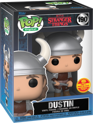 Funko Pop! Digital: Stranger Things - Dustin with Axe and Helmet (Legendary LE 3000 PCS) #190