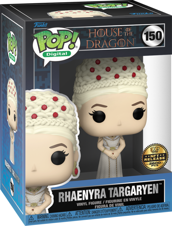 Funko Pop! Digital: House of the Dragon - Rhaenyra Targaryen (Legendary LE 2600 PCS) #150