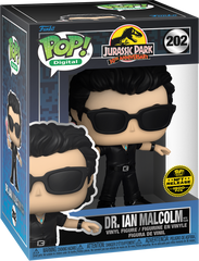 Funko Pop! Digital: Jurassic Park - Dr Ian Malcolm with Flare (Legendary LE 1900 PCS) #202