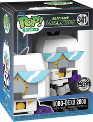 Funko Pop! Digital: Cartoon Network (Dexter's Laboratory) - Robo-Dexo 2000 (Legendary LE 1900 PCS) #341