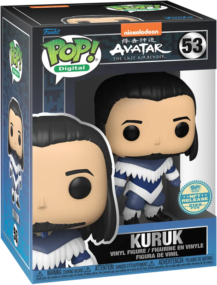 Funko Pop! Digital: Avatar The Last Airbender - Kuruk (LE 2,125 PCS) #53