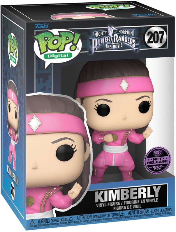 Funko Pop! Digital: Mighty Morphin Power Rangers The Movie - Kimberly (Legendary LE 1,900 PCS) #207
