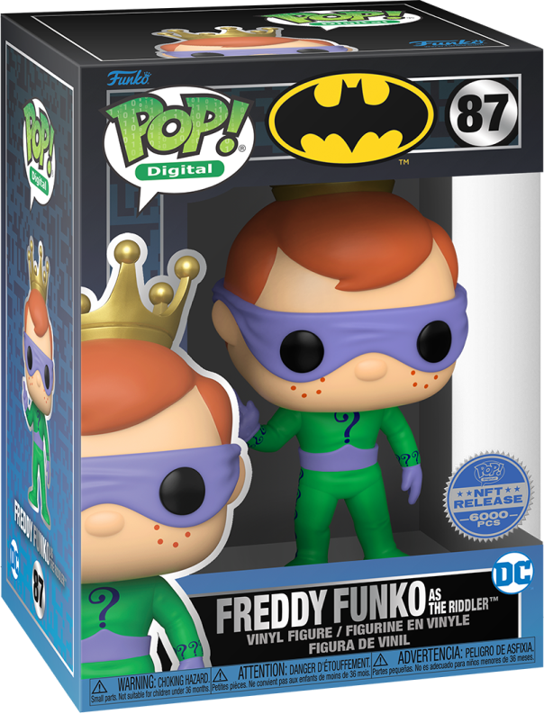 Funko Pop! Digital: DC Series 2 - Freddy Funko as The Riddler (LE 6000 PCS) #87