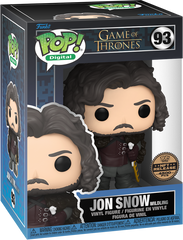 Funko Pop! Digital: Game of Thrones - Jon Snow as Wildling (Royalty LE 4500 PCS) #93