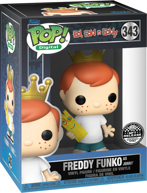 Funko Pop! Digital: Cartoon Network (Ed, Edd n Eddy) - Freddy Funko as Jonny (Royalty LE 2400 PCS) #343