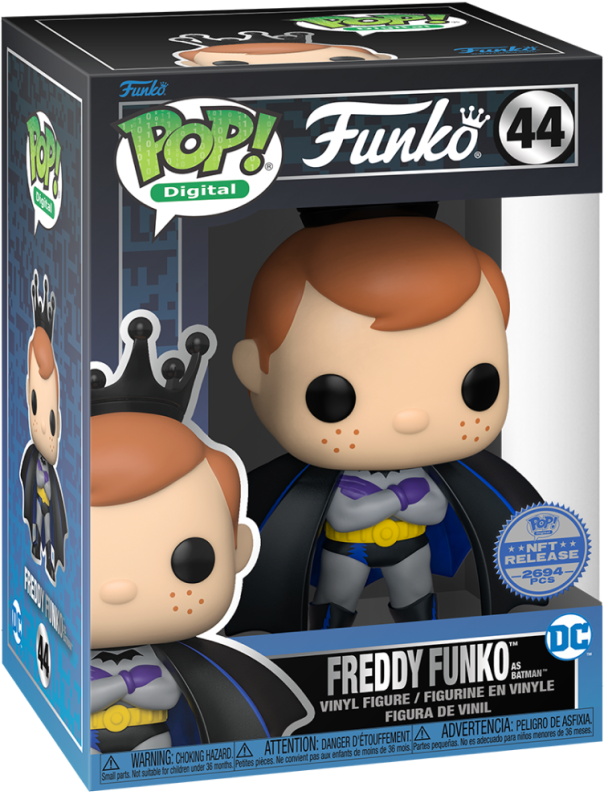 Funko Pop! Digital: DC Series 1 - Freddy Funko as Batman (LE 2694 PCS) #44