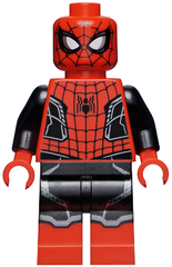Spider-Man - Black and Red Suit, Small Black Spider, Silver Trim (Upgraded Suit) sh0782