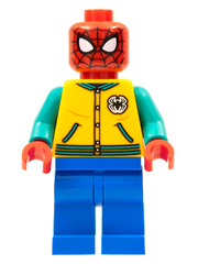 Spider-Man - Bright Light Orange Letter Jacket sh757