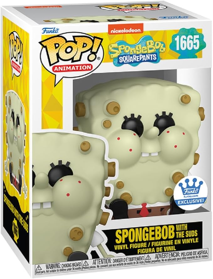 Funko Pop! 81906 Nickelodeon: SpongeBob Squarepants SpongeBob with the Suds #1665