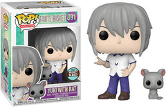 Funko Pop! Animation 54618 Fruits Basket- Yuki Sohma w/ Rat Figure #891